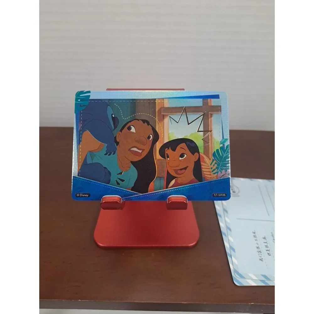 Set Of 15 Card‎ Fun Joyful Disney 100 Carnival Character Lilo & Stitch Hologram